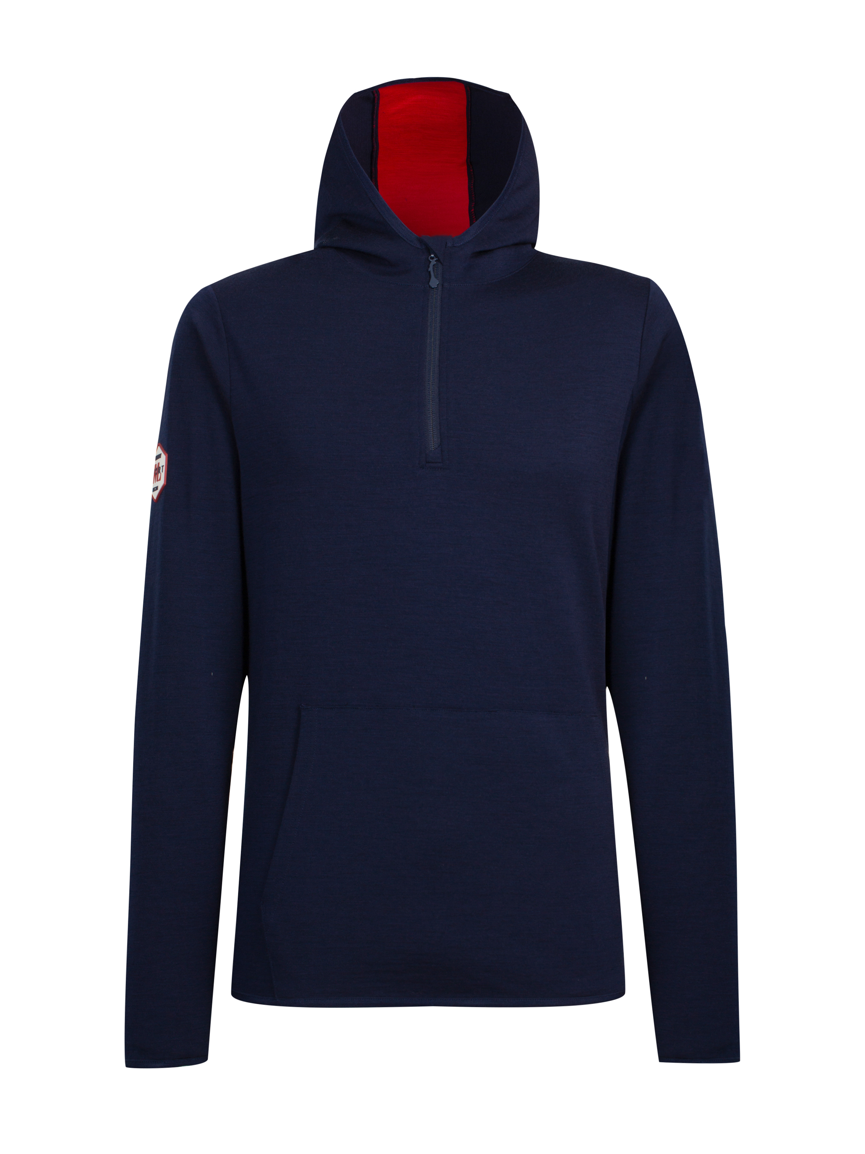 Haukelifjell Wool Top With Hood Blue